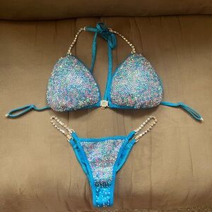Angel Competition Bikini - Never Worn (L-Top; Pro-Bottom)